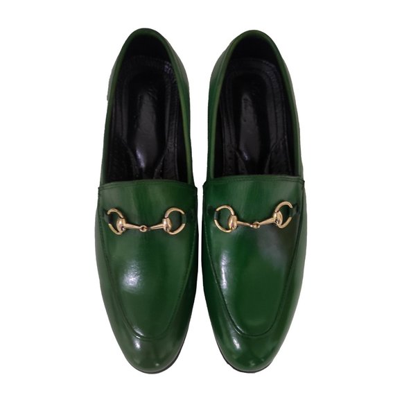 Gillespie Tassel Loafer | Norman Vilalta Goodyear-welted Shoes Bashwood Handmade Green Leather Loafers For Men